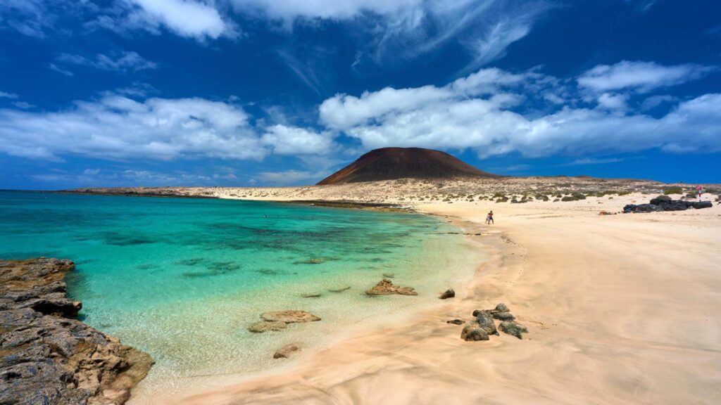 playa de la francesa la graciosa