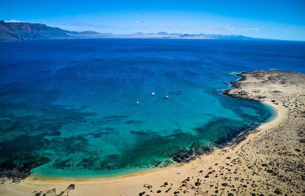 vista aerea de playa de la francesa